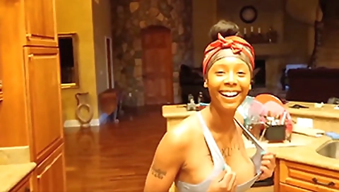 Sexy young chick with a hot body