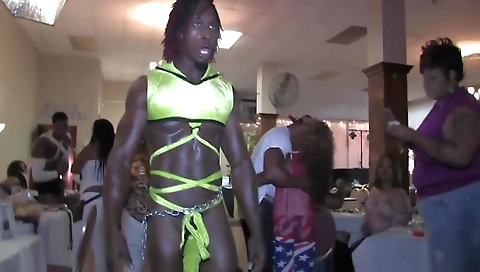 Milf and sexy milf in a strip dance