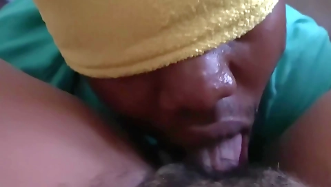 Hairy babes getting off by three guys