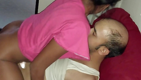 Sexy brunette hair with her boyfriend