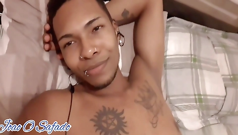 Sexy dark brown sucks on a hottie