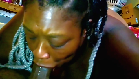 Married girl's big dick in her mouth